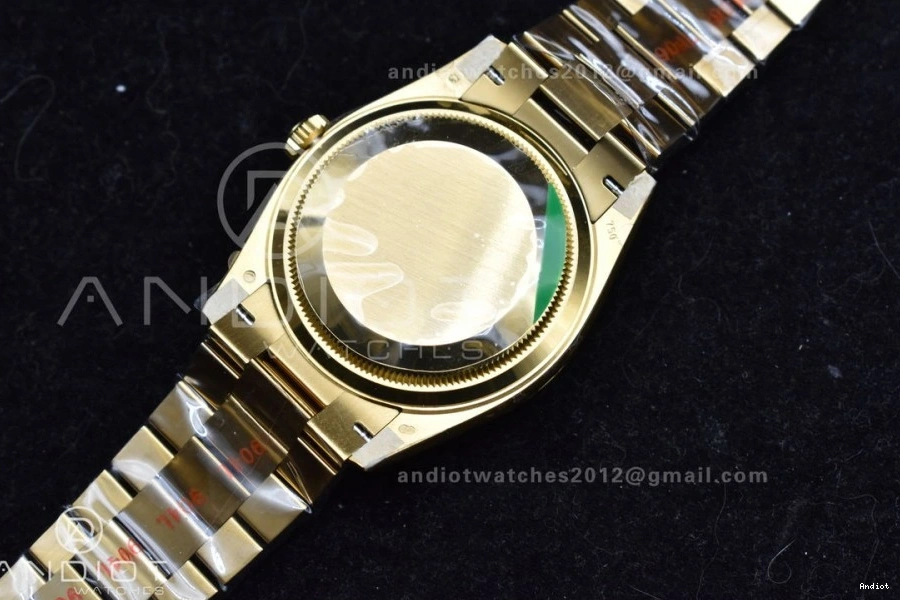 Best Edition Carnelian on Dial Date Red Bracelet YG 36 1:1 A2836 YG Day RAF 1202